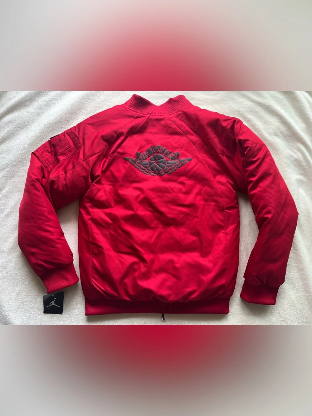Air Jordan Red Bomber Jacket NWT